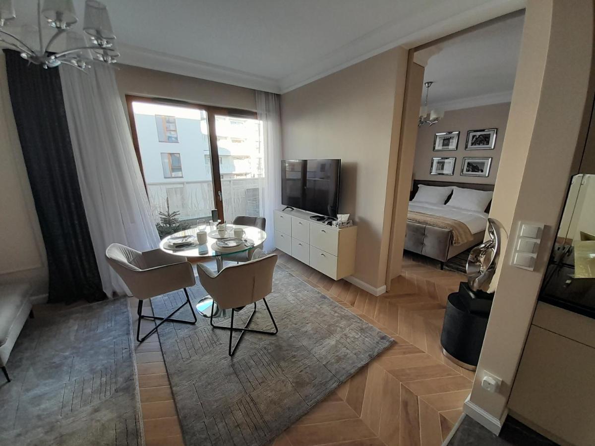 Beige Mood City Apartment Wrocław Buitenkant foto